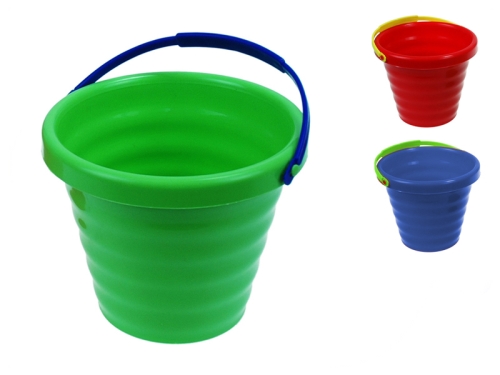 3asstd colors diameter 16cm plastic bucket