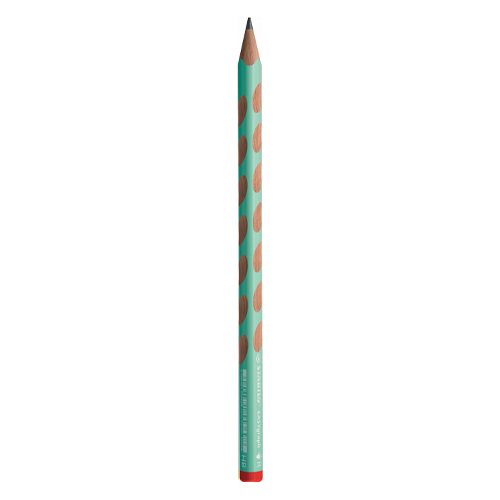 Ceruzka grafitová STABILO EASY pre pravákov, pastelovo zelená