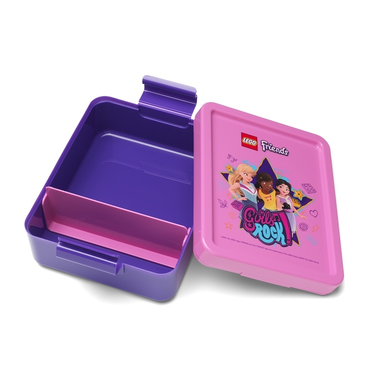 LEGO Friends Girls Rock box na desiatu - fialová
