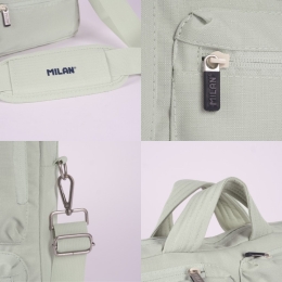 Laptop bag MILAN - green (2)