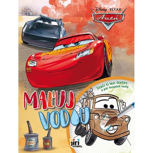 Maľuj vodou JM A4 Autá