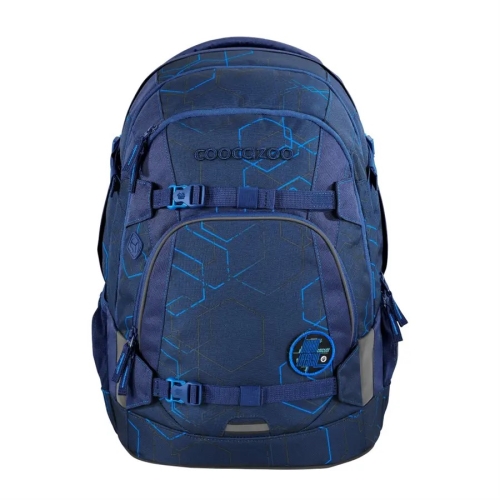 Školský ruksak coocazoo MATE, Blue Motion, certifikát AGR