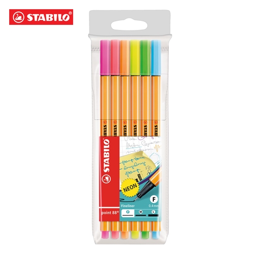 Fineliner STABILO point 88 - pack of 25 colors
