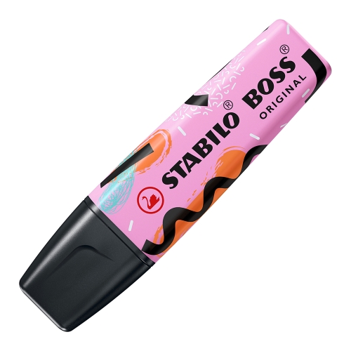 Highlighter STABILO BOSS ORIGINAL Pastel by Ju Schnee, pink-fuchsia