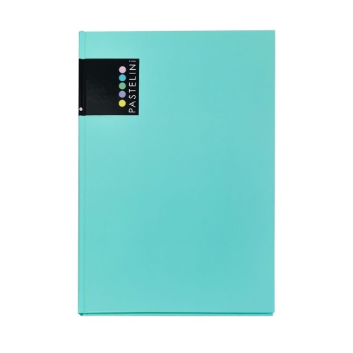 Record book A4 PASTELINI green lined 96 sheets