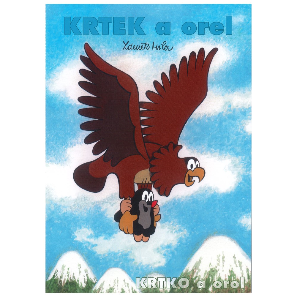 Omaľovanka A4 Akim - Krtko a orol