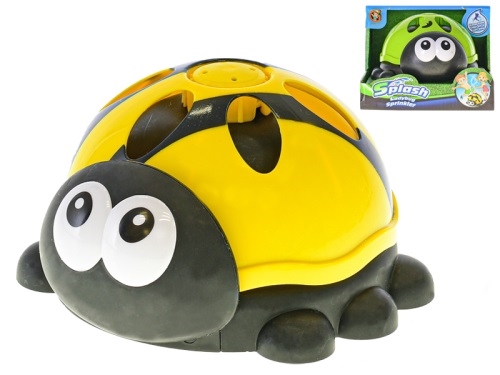 2asstd color (green, yellow) 14x16x8cm Sun Fun water spout ladybug in OTB