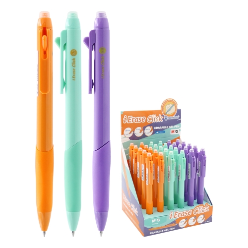 M&G iErase Click 0.7 mm Erasable Gel Pen