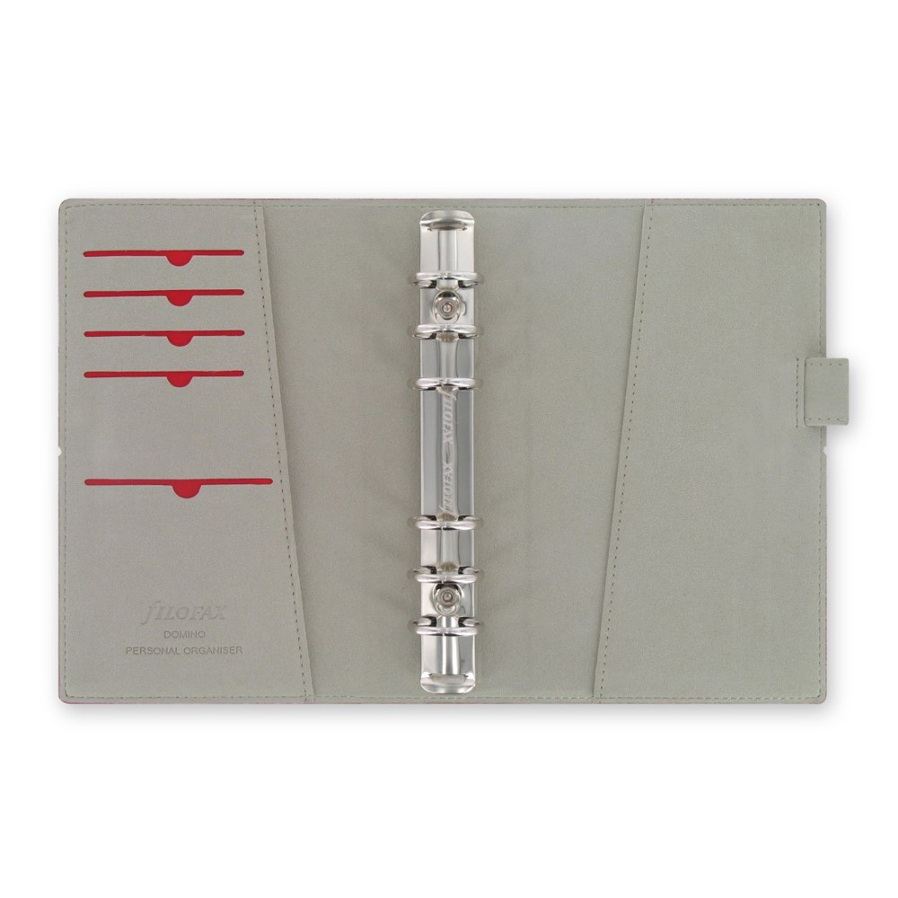 Diár Filofax Domino červený, osobný