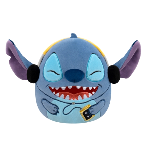 SQUISHMALLOWS Disney Stitch with headphones, 25 cm