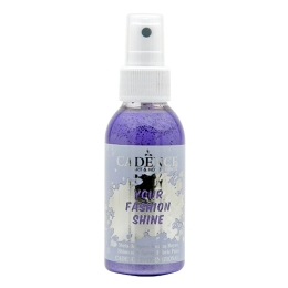 Pearl spray CADENCE on dark. textile, purple 100ml