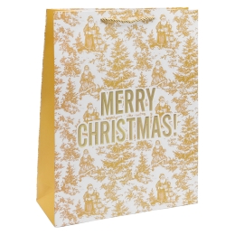 "Merry Christmas" Gift Bag, 42x33x11 cm