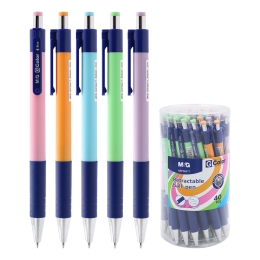 Pero guľôčkové M&G Yokis pastel 0,7 mm - modrá náplň /1ks Pero guľôčkové M&G Yokis pastel 0,7 mm - modrá náplň /1ks