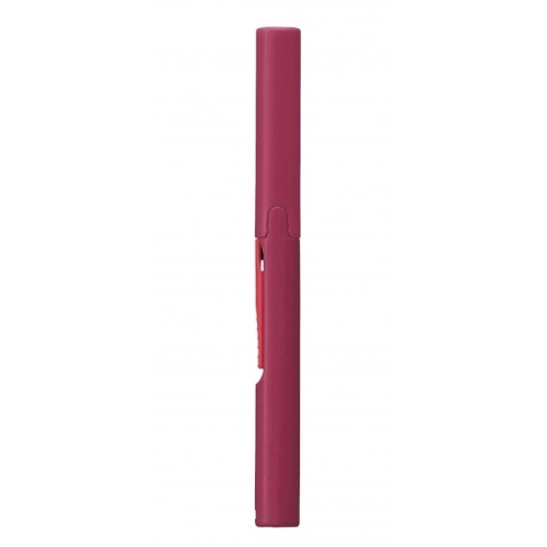 Nožnice vreckové PLUS SC-130PF - wine red