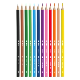 288 Triangular Coloured Pencils (1)