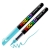 Popisovač M&G MOCALO Acrylic Marker, štetcový hrot - Milk Blue 607