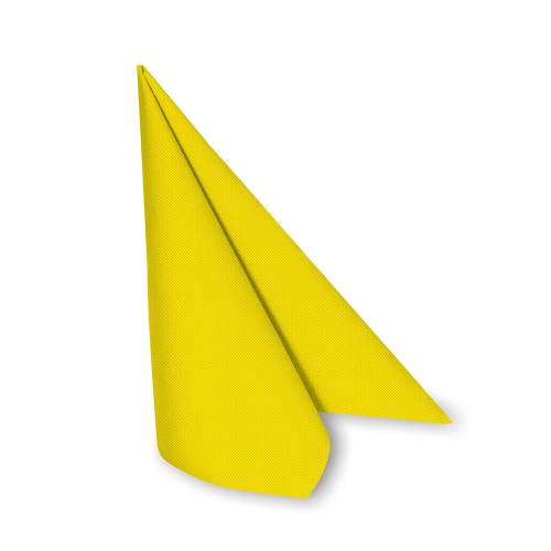 Napkins Premium 40 x 40 cm yellow /50 pcs/