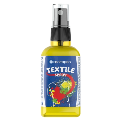 Textile spray CENTROPEN 1139 yellow 110 ml