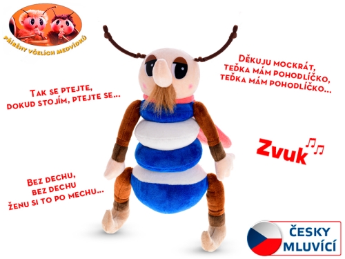 32cm BO"try me" plush Kvapník w/3different fairy songs/sentences 0m+ each in polybag