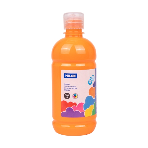 Farba temperová MILAN 500ml oranžová