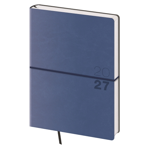 2027 Weekly Planner B6 Flexio - Dark Blue