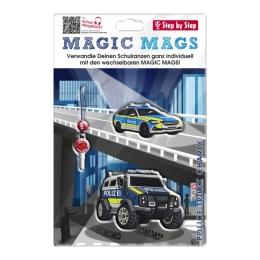 Additional set of MAGIC MAGS pictures, Police Truck Charly, for briefcases and backpacks S (1)