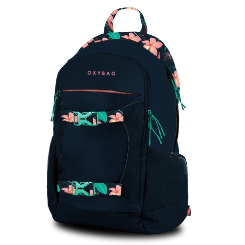 OXY Zero Night Flowers student backpack