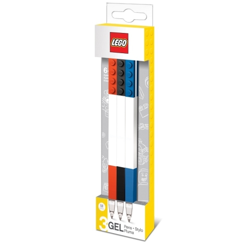 LEGO Gel pens, mix of colors - 3 pcs