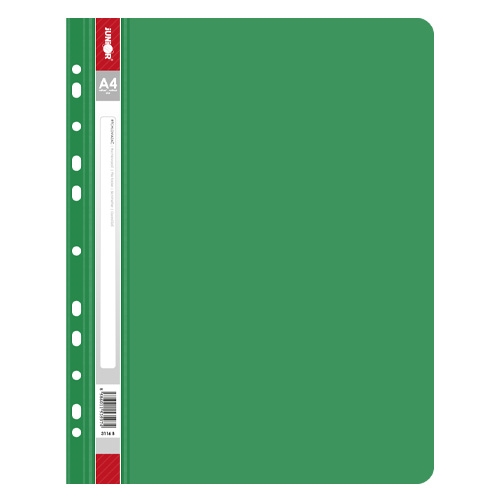 Rýchloviazač s europerforáciou PP/A4, zelený