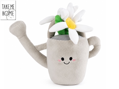Take Me Home 1style only (gray) 20cm plush plant in watering can 0m+