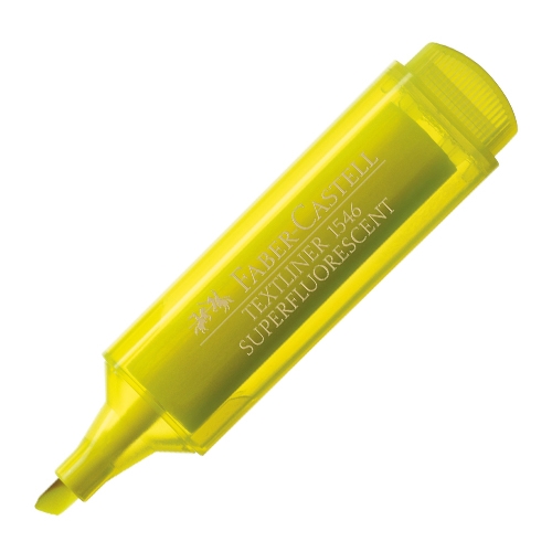 Zvýrazňovač Faber-castell textliner 1546 - žltý