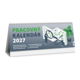 Kalendár stolový Pracovný veľký 2027