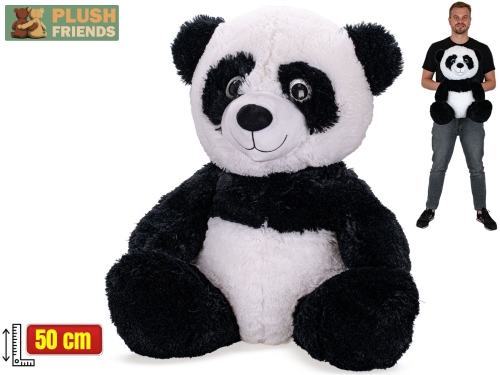 Plush Friends 50cm plush sitting panda 0m+