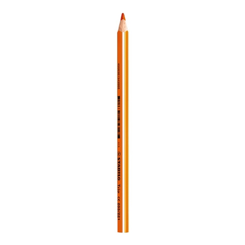 Triangular pencil STABILO Trio thick, orange (30488)