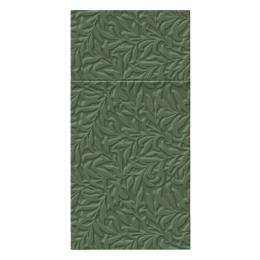Vrecká na príbory PAW L 40x40cm Floral Dark Green