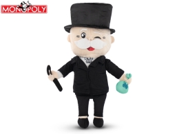 Monopoly - Mr. Monopoly plyšový 31cm 0m+