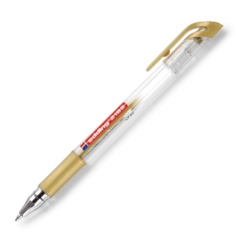 Gélový roller Edding 2185 metalický zlatý