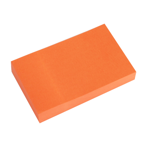 Blok lep. NEON 50 x 76 mm - oranžový