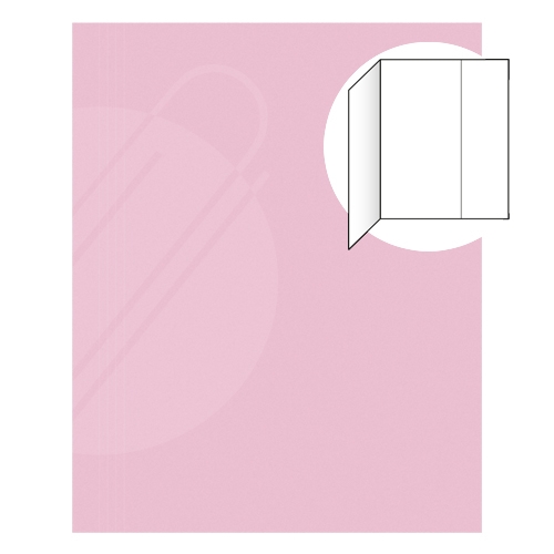 Storage map with 1 flap EKO 251 - pink