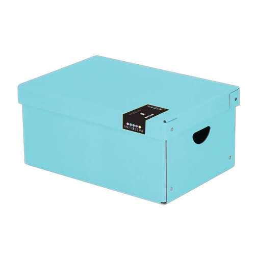 Krabica lamino veľká PASTELINI - modrá