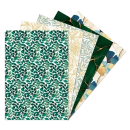 Gift Wrap, 70 x 200 cm - Neutral 42 (assortment of 5 designs / price per roll) (6)