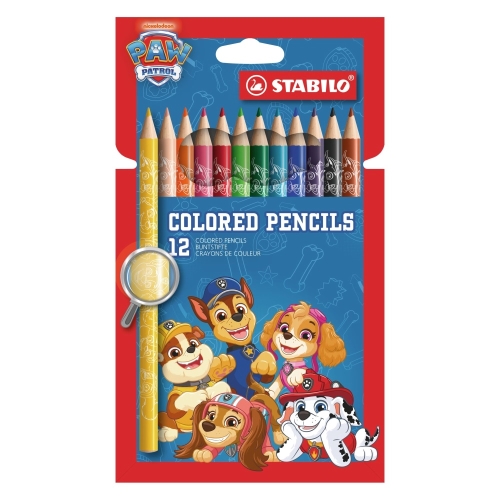 Pastelky STABILO PAW Patrol (sada 12 ks)