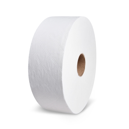 Toilet paper (FSC Mix) 2-ply white `JUMBO` O25cm 240m 1070 scraps [6 pcs]