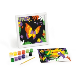 Maped Creativ Paint by number creative set - toucan and butterfly (1)