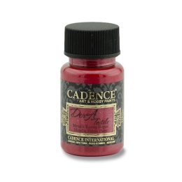 Textile color Cadence, metal. red, 50 ml