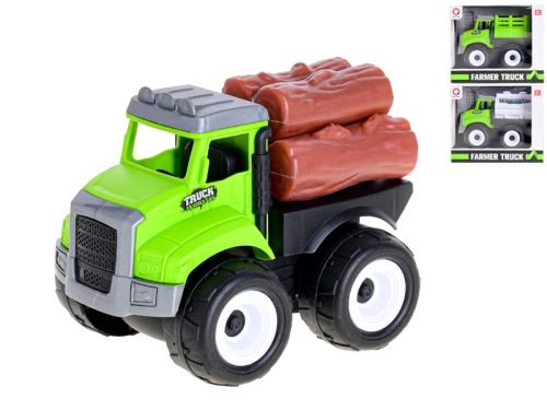 Auto farmárske 11-12cm na zotrvačník 3druhy v krabičke