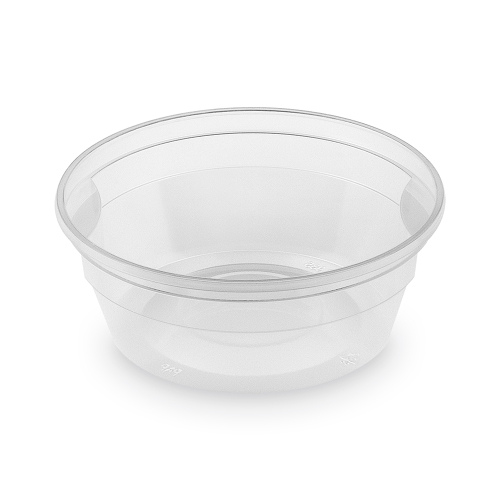 Bowl (PP) square transparent 108 x 81 mm 200ml [100 pcs]