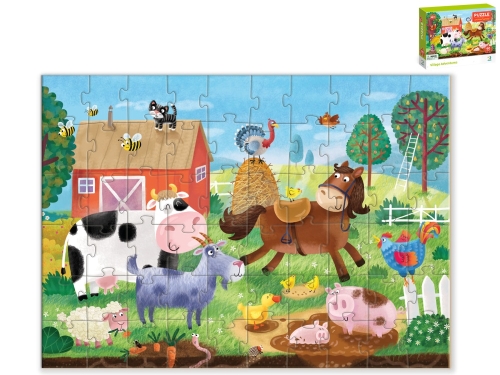 60pcs of 32x23cm Village Adventures puzzle in PBX