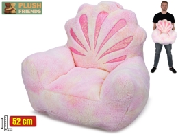 Plush Friends 52cm plush shell chair 0m+