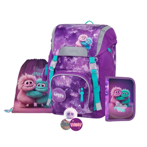 School set 4pcs OXY SKY Monster